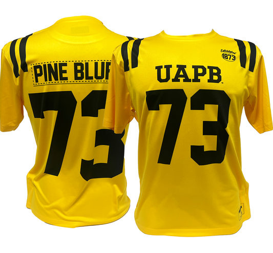 UAPB GOLD RUSH FOOTBALL FAUXJERSEY™️ TEE