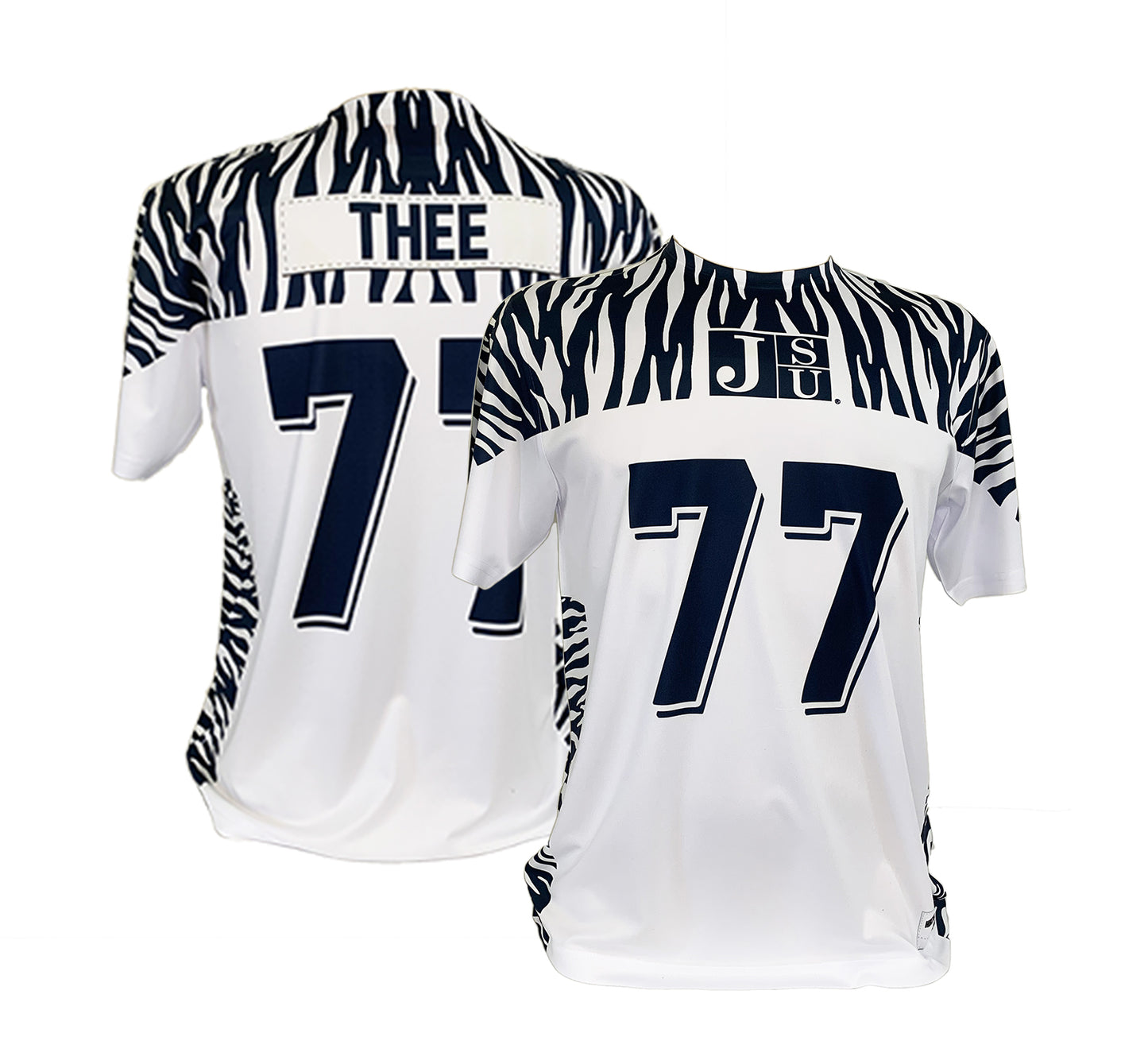JACKSON STATE TIGER FOOTBALL FAUXJERSEY™️ TEE